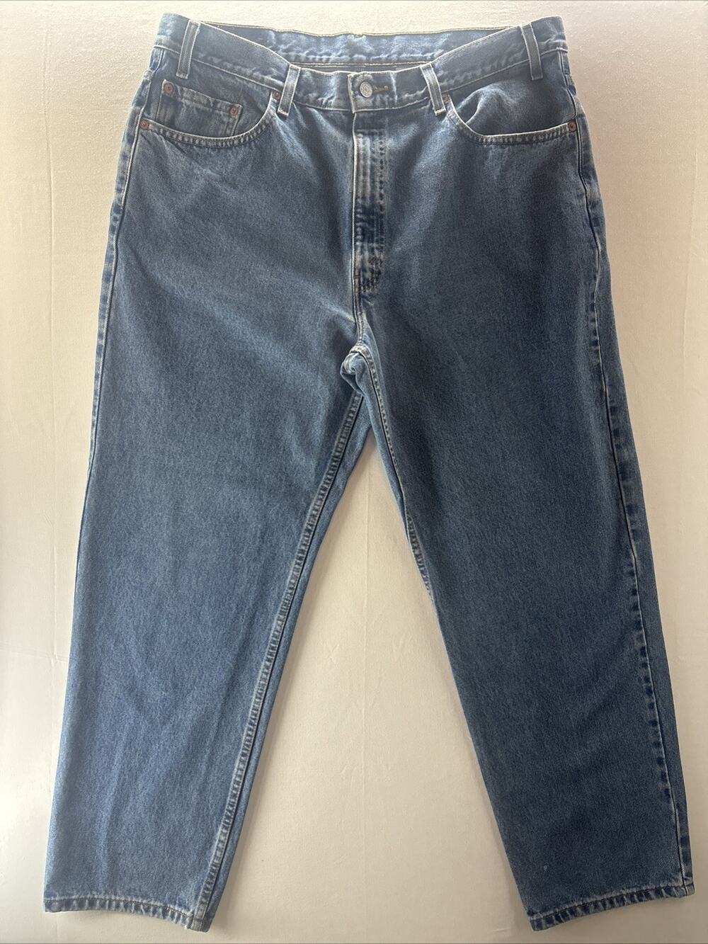Levi's 550 Blue Jeans Mens 40x30 29 Inch Inseam Relaxed Denim Y2K Vintage 2000